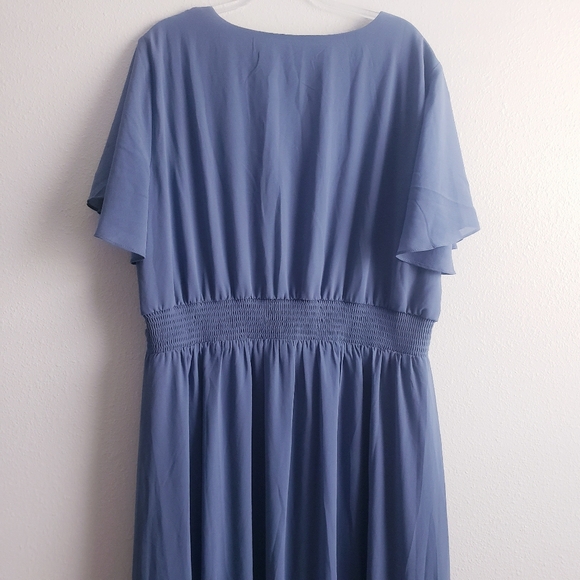 Baltic Born Ramona Maxi Dress Short Sleeve Lined New Without Tags - Picture 7 of 9
